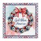 Stupell Industries God Bless America Wreath Canvas, design by Nicole DeCamp